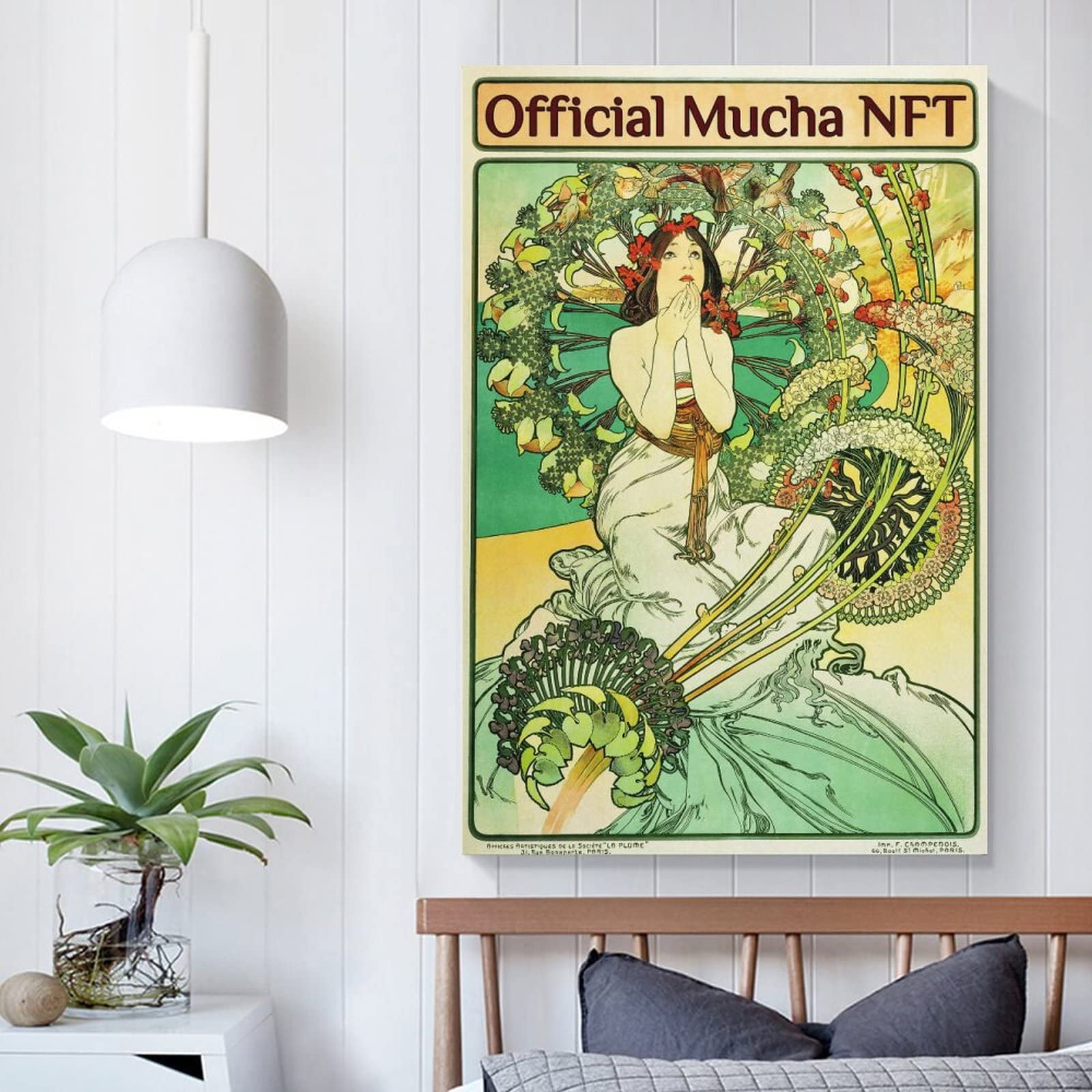 アルフォンス・ミュシャ、〈モナコ―モンテカルロ〉のポスター、希少な